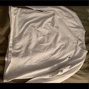 Men’s Small Long Sleeve White Polo Ralph Lauren